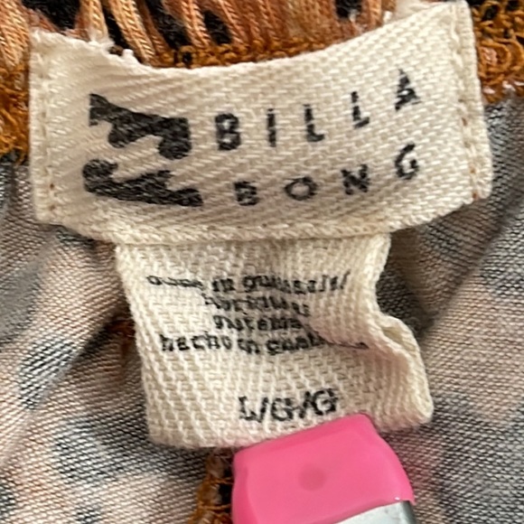 BILLABONG Going High Stretchy Knit Flared Pants Size Large - Picture 8 of 12